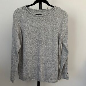 a.n.a Light Gray Crew Neck Sweater
